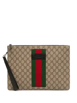Gucci Pre-Owned: Коричневый клатч 