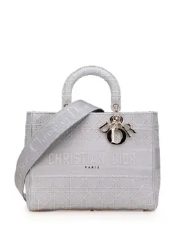 Christian Dior Pre-Owned: Серая сумка 