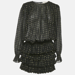Saint Laurent Paris: Чёрное платье 