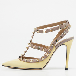 Valentino: Жовті туфлі  Rockstud