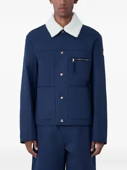 Moncler: Куртка с воротником 