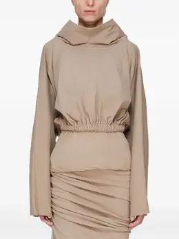 Rick Owens DRKSHDW: Бежевая толстовка 