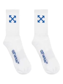 Off-White: Белые носки  Arrow