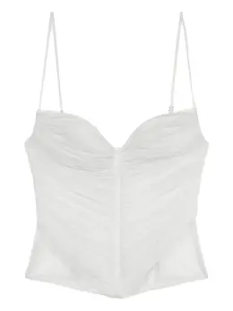 Blumarine: Белый корсет 