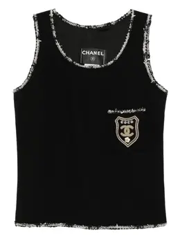 CHANEL Pre-Owned: Топ без рукава 