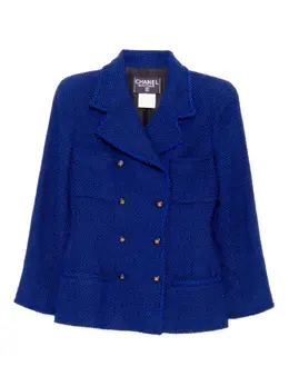 CHANEL Pre-Owned: Двубортная куртка 