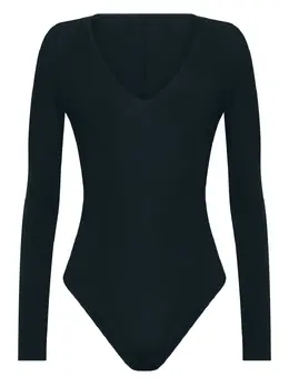 Wolford: Синий боди 