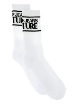 Versace Jeans Couture: Белые носки 