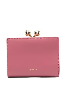 Furla: Розовый кошелёк 