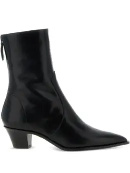 Aquazzura: Чёрные ботинки 