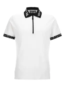 Versace Jeans Couture: Белое поло 