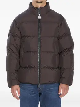 Moncler: Коричневая куртка 