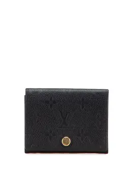 Louis Vuitton Pre-Owned: Чёрный картхолдер 