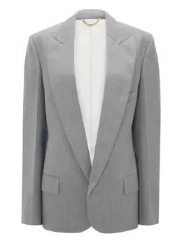 Victoria Beckham: Светлая куртка 