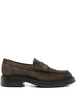 Tod's: Коричневые туфли 