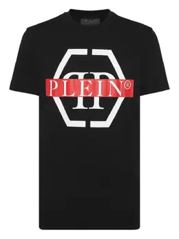 Philipp Plein: Футболка  PP с принтом