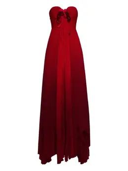 Oscar de la Renta: Плиссированное платье 