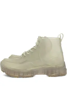 Christian Dior Pre-Owned: Белые ботинки 