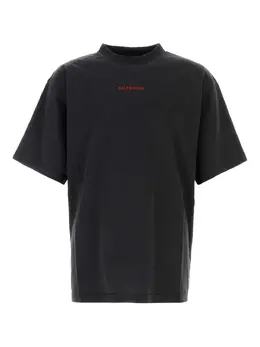 Balenciaga: Хлопковая футболка 