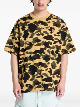 A BATHING APE®: Жёлтая футболка 