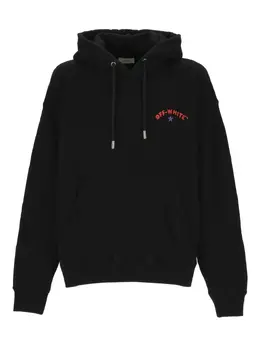 Off-White: Толстовка с принтом 