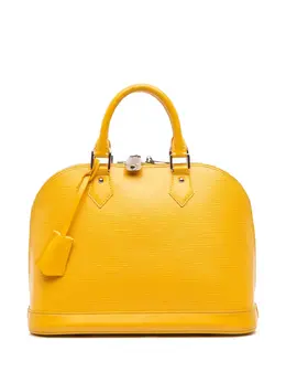 Louis Vuitton Pre-Owned: Жёлтая сумка 