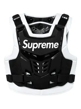 Supreme: Чёрный жилет  Fox Racing
