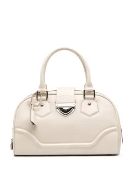 Louis Vuitton Pre-Owned: Белая сумка 