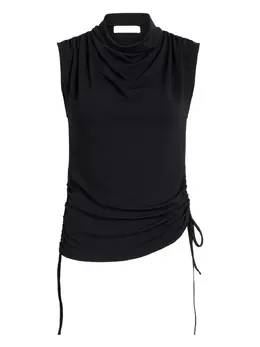Proenza Schouler White Label: Топ с воротником-хомутом 
