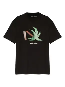 Palm Angels: Чёрная футболка 