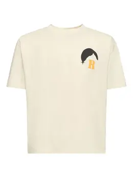 RHUDE: Белая футболка 