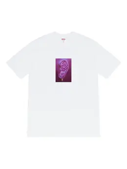 Supreme: Белая футболка  Ear