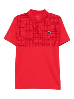 Lacoste: Красное поло 