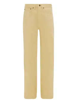 Victoria Beckham: Жёлтые джинсы 