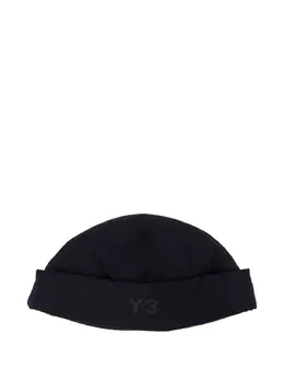 Y-3: Чёрная шапка 