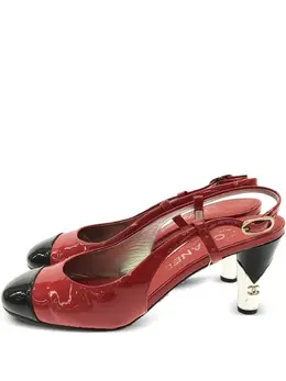CHANEL Pre-Owned: Красные туфли 