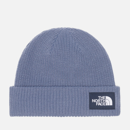 The North Face: Фиолетовая шапка 