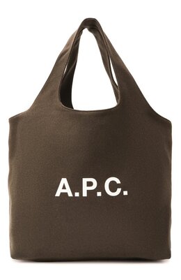 A.P.C.: Сумка  Ninon цвета хаки