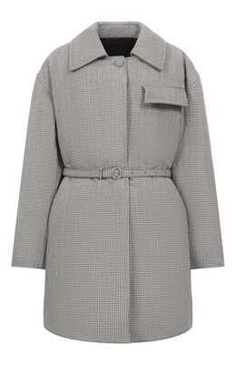 Jil Sander: Пуховик в клетку 