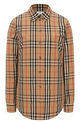 Burberry: Хлопковая рубашка 