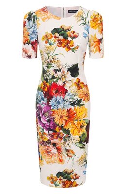 Dolce & Gabbana: Хлопковое платье 
