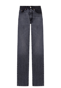 MM6 Maison Margiela: Прямые джинсы 