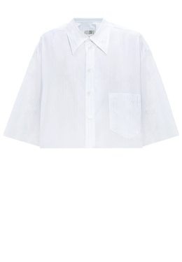 MM6 Maison Margiela: Белая блуза 