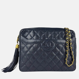 Chanel: Синяя сумка 