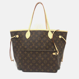 Louis Vuitton: Коричневі сумки  Neverfull MM