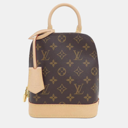 Louis Vuitton: Коричневый рюкзак 