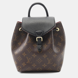 Louis Vuitton: Коричневый рюкзак 