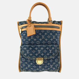 Louis Vuitton: Блакитні сумки шопери 