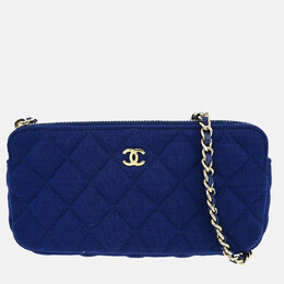 Chanel: Голубой кошелёк 