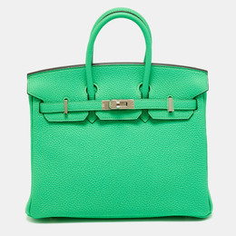 Hermes: Зелені сумки  Birkin 25